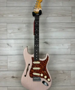 Fender Limited Edition American Professional II Stratocaster Thinline, Przezroczysta powłoka różowa