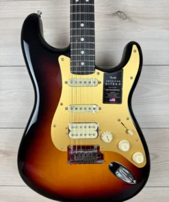 Fender American Ultra II Stratocaster HSS Ebony Fingerboard Gitara Elektryczna, Ultraburst