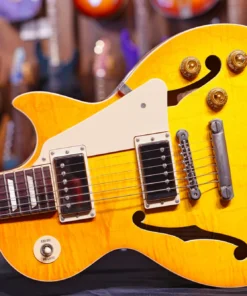 Gibson ES-Les Paul Lemon pękł